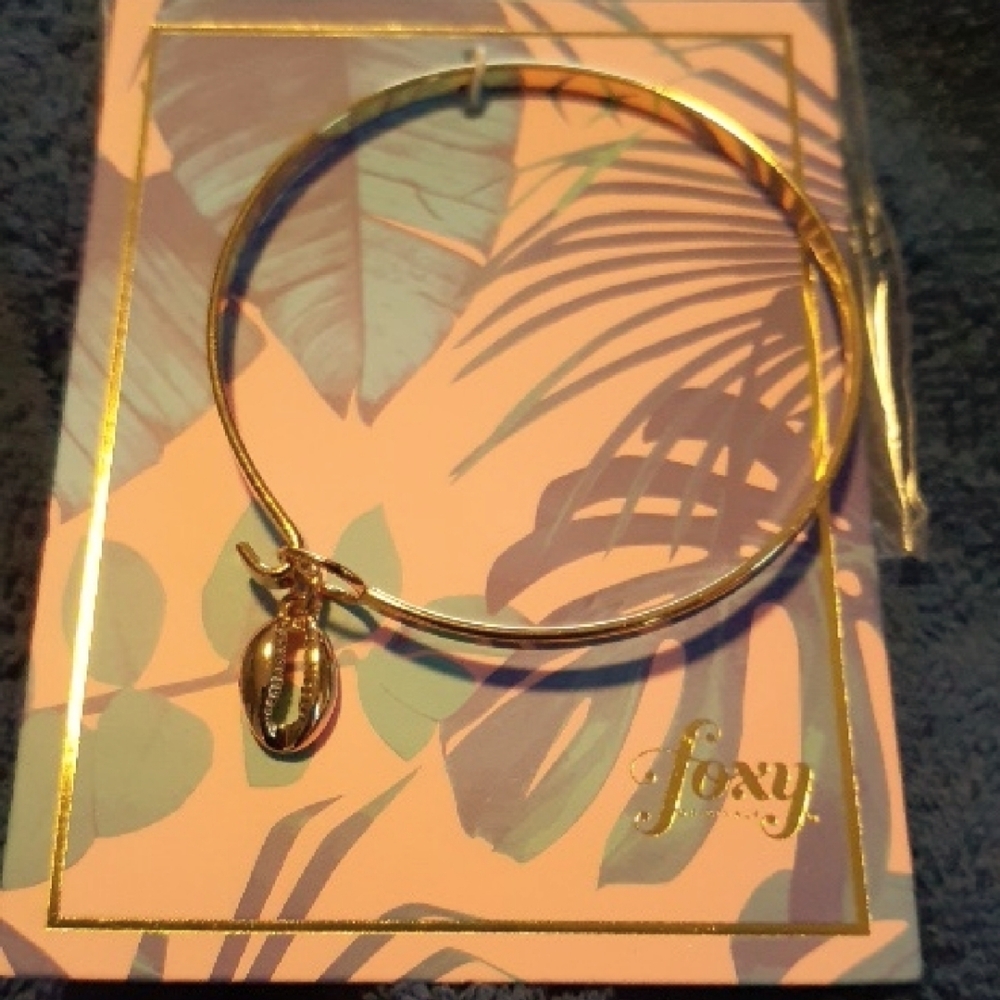 Foxy Gold Charm Bracelet